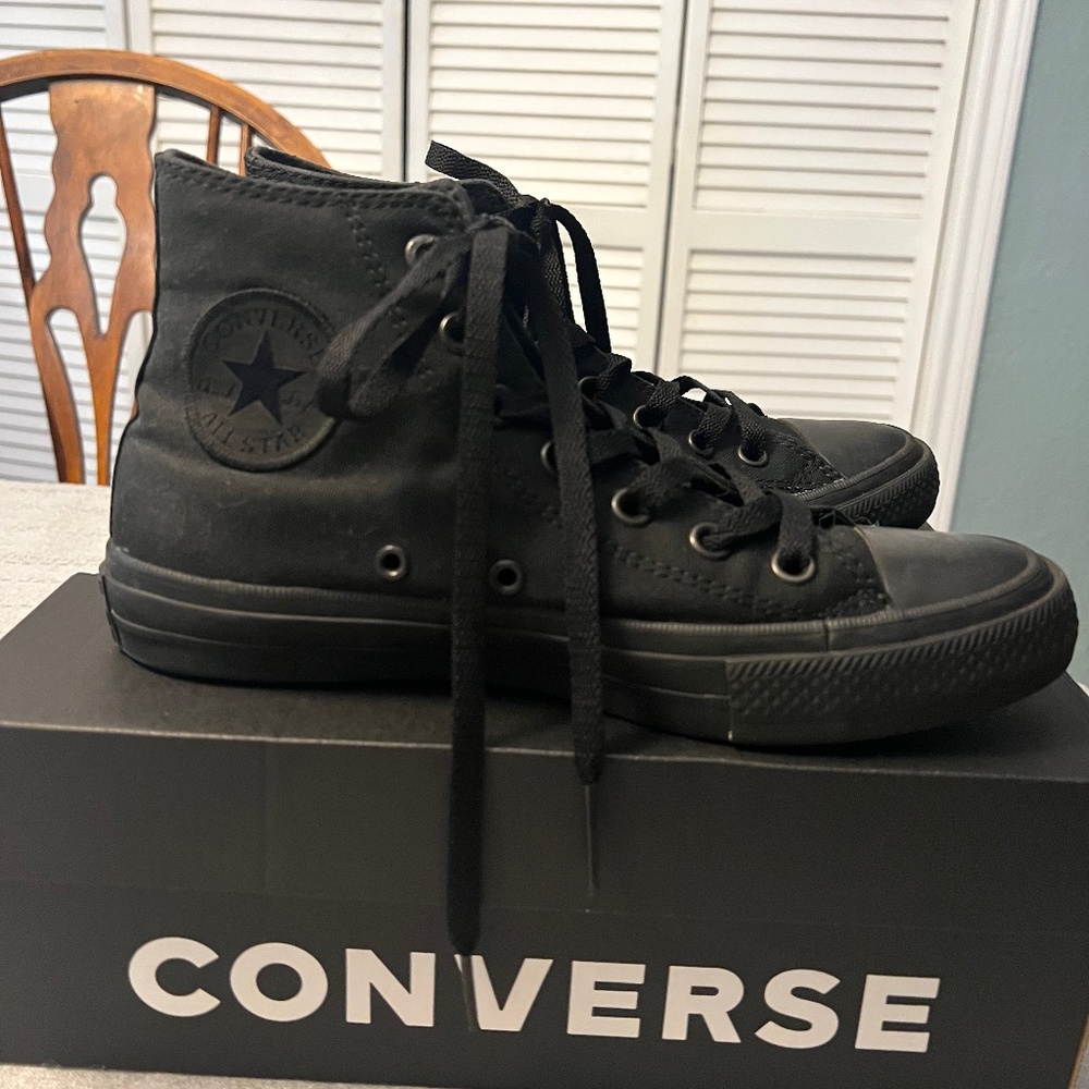Converse Chuck Taylor All Star Hi Sneaker - Black Monochrome